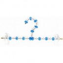 Children's Blue and Transparent Pant/Skirt Glam Hanger