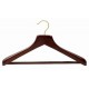 Contoured Suit Hanger w/ Non-Slip Bar