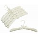 Satin Lingerie Hangers (Ivory)