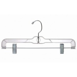 Clear Pant/Skirt Hanger w/ Clips