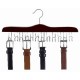 Specialty Belt Hanger - Walnut & Chrome