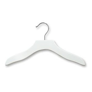 White 12" Children's Top Hanger