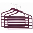 Slim-Line Burgandy Multi Pant Hanger