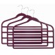 Slim-Line Burgandy Multi Pant Hanger