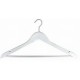 White Suit Hanger w/ Bar