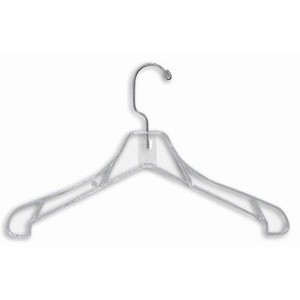 Heavyweight Clear Coat Hanger