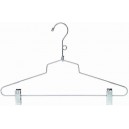 Metal Combination Hanger w/ Clips - 16"