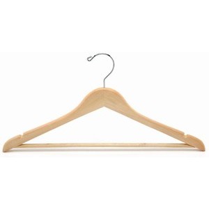 Flat Suit Hanger w/Bar (Oversized)