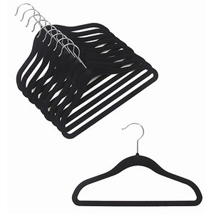 Childrens Slim-Line Black Hanger